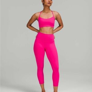 NWT lululemon Canada Sonic pink align high rise legging 25” size 6